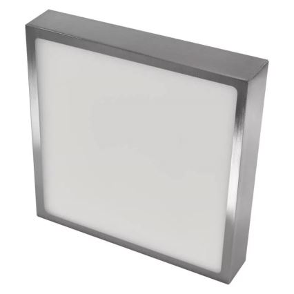 Plafoniera LED NEXXO LED/21W/230 3000/3500/4000K 22,5x22,5 cm cromo opaco