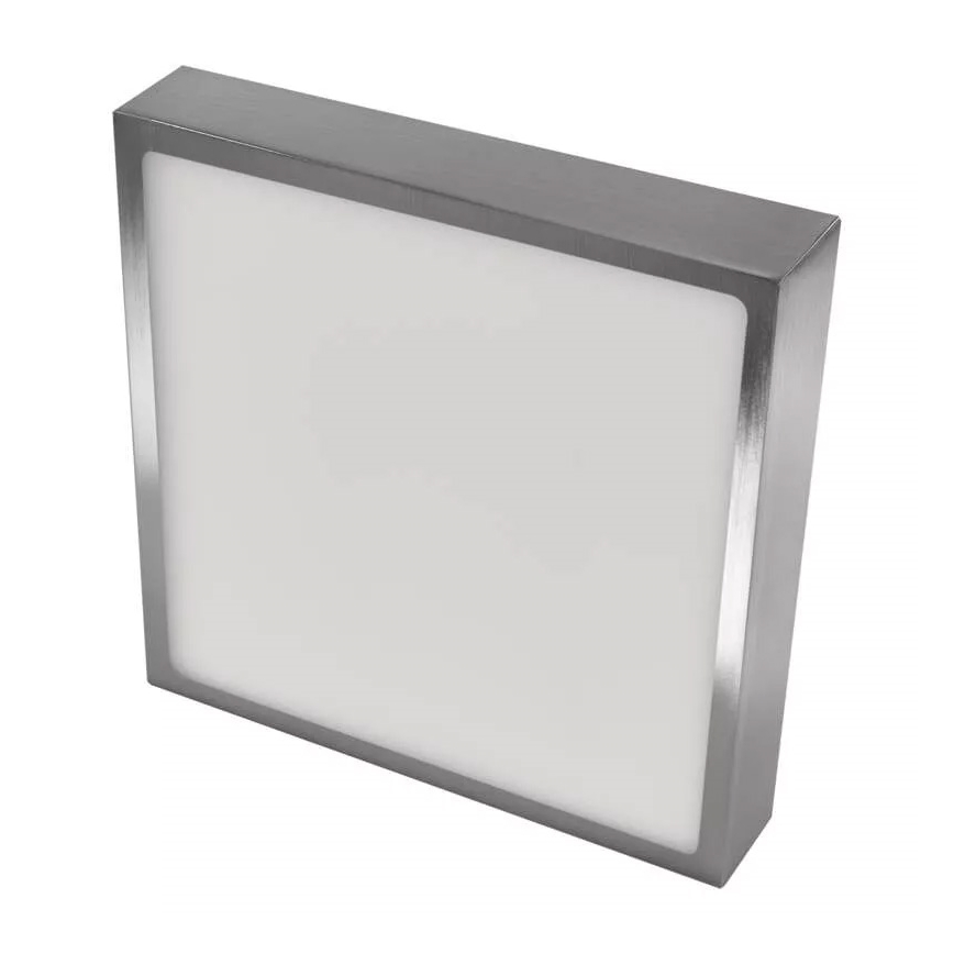 Plafoniera LED NEXXO LED/21W/230 3000/3500/4000K 22,5x22,5 cm cromo opaco