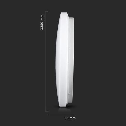 Plafoniera LED LED/24W/230V 35cm 3000K/4000K/6400K