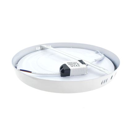 Plafoniera LED LED/24W/230V 4200K diametro 28,5 cm bianco