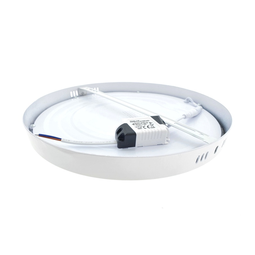Plafoniera LED LED/24W/230V 4200K diametro 28,5 cm bianco