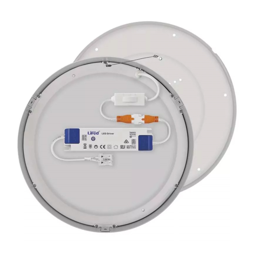 Plafoniera LED NEXXO LED/28,5W/230V 3000/3500/4000K d. 30 cm bianco