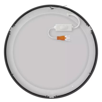 Plafoniera LED NEXXO LED/28,5W/230V 3000/3500/4000K d. 30 cm nero