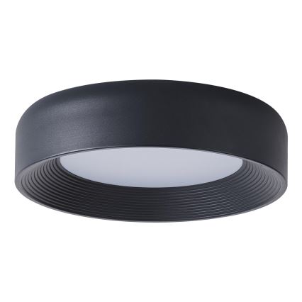 Plafoniera LED LED/30W/230V 3000K nero diametro 40 cm