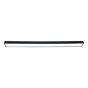 Plafoniera LED LED/32W/230V 4000K 120x7 cm nero