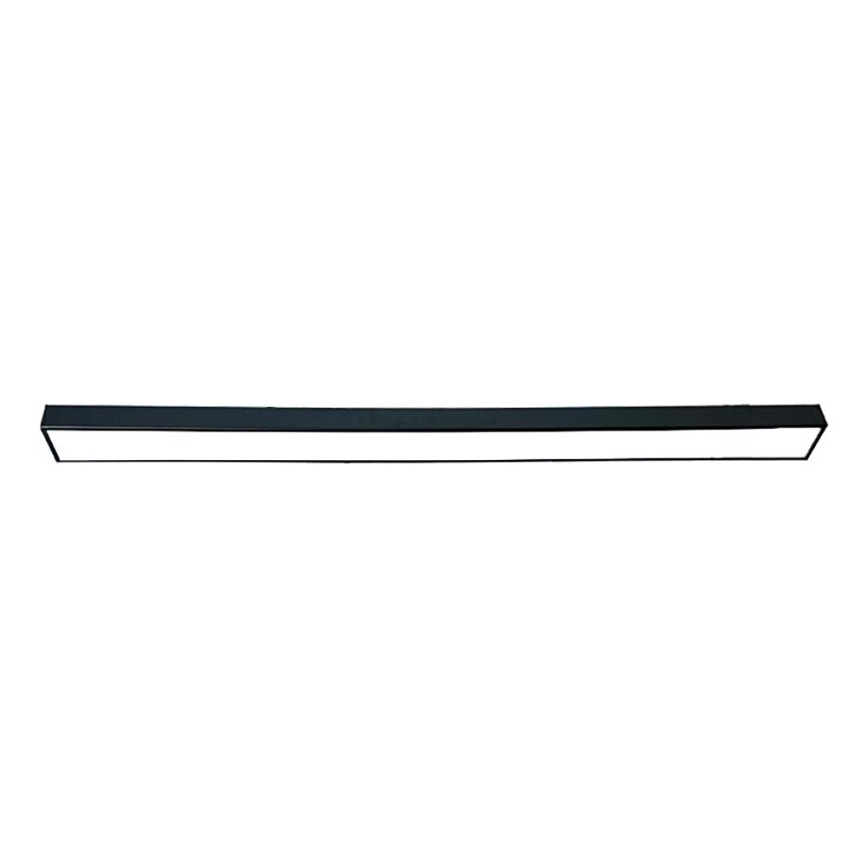 Plafoniera LED LED/32W/230V 4000K 120x7 cm nero