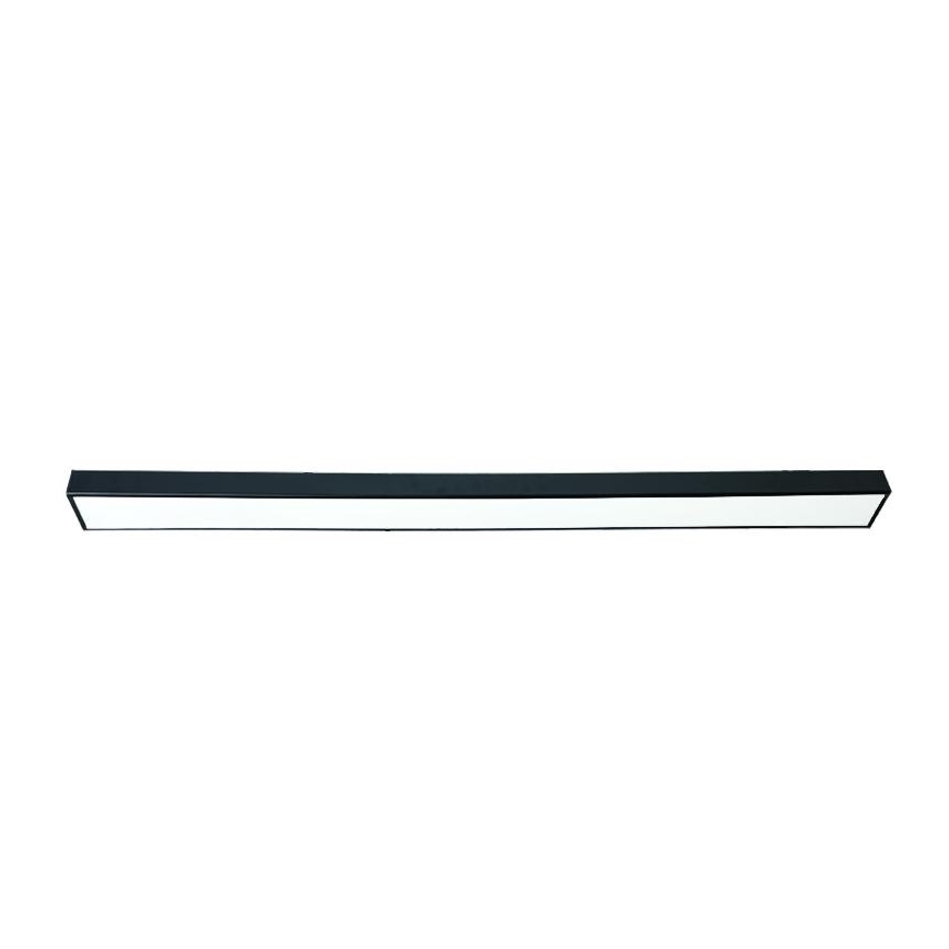 Plafoniera LED LED/32W/230V 4000K 120x7 cm nero