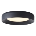 Plafoniera LED LED/40W/230V 3000K nero diametro 50 cm