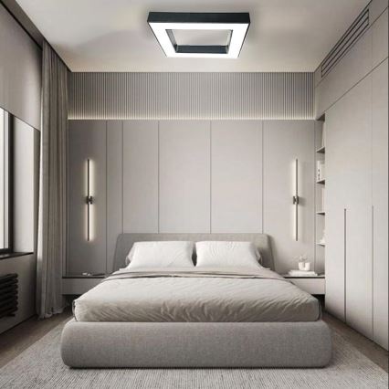 Plafoniera LED LED/55W/230V 4000K 80x80 cm