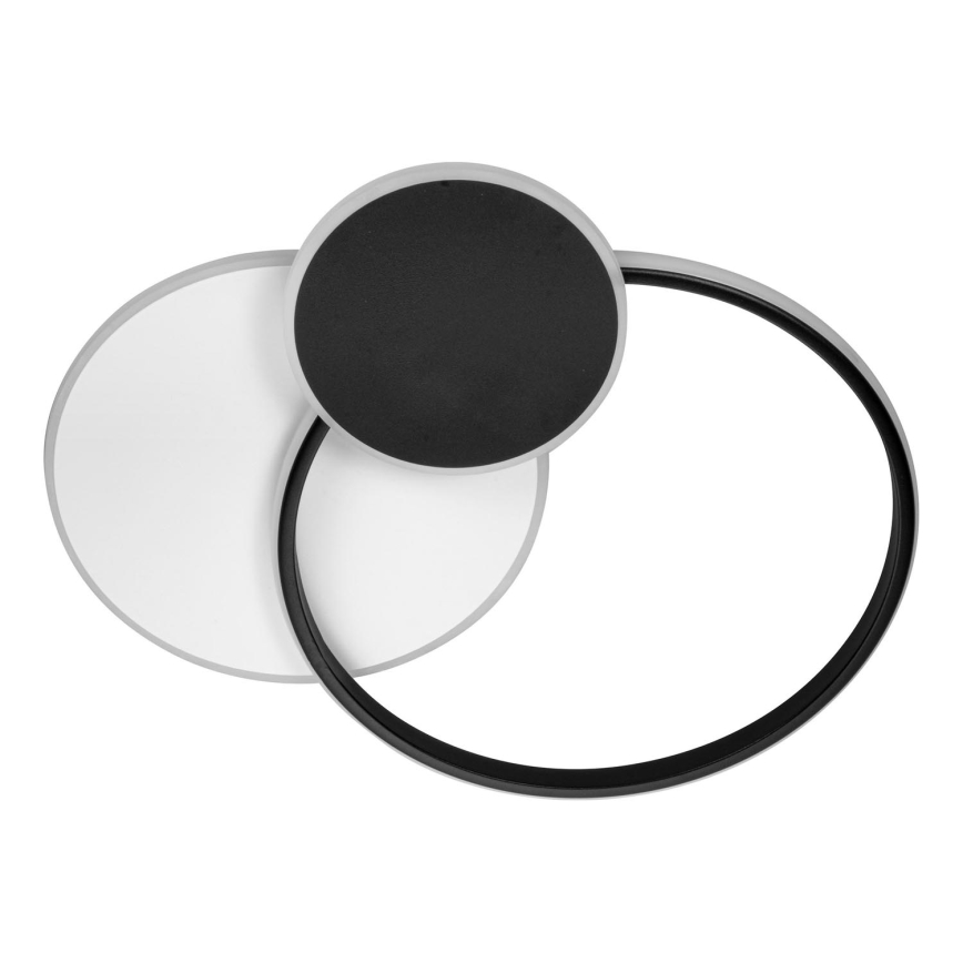 Plafoniera LED LED/78W/230V 3000-5000K nero/grigio