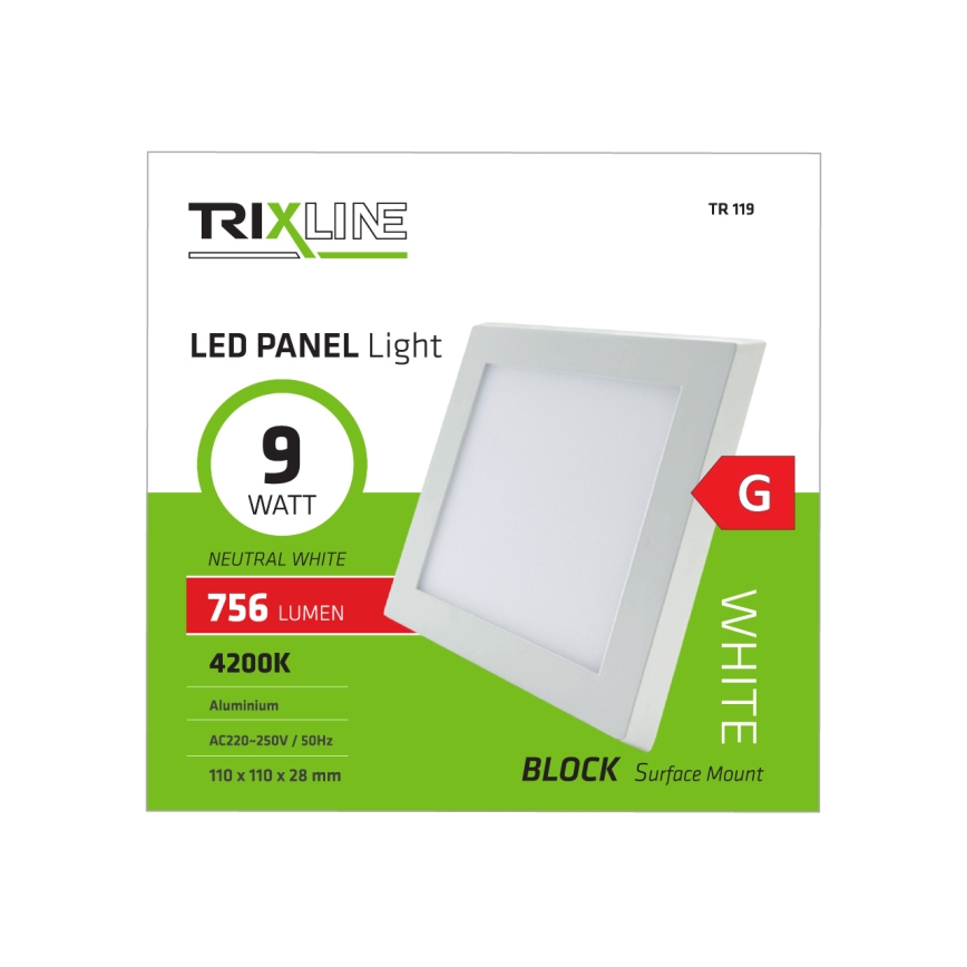 Plafoniera LED LED/9W/230V 4200K