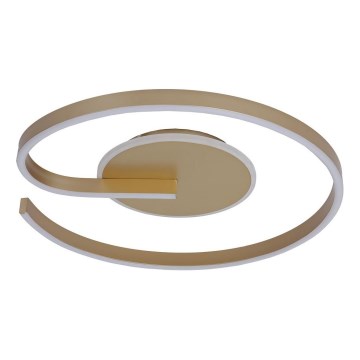 Plafoniera LED LORENZO LED/22W/230V Ø 50 cm dorata