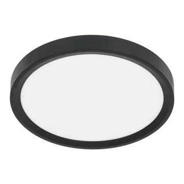 Plafoniera LED MAQ LED/18W/230V 3000/4000/6500K IP40 nero