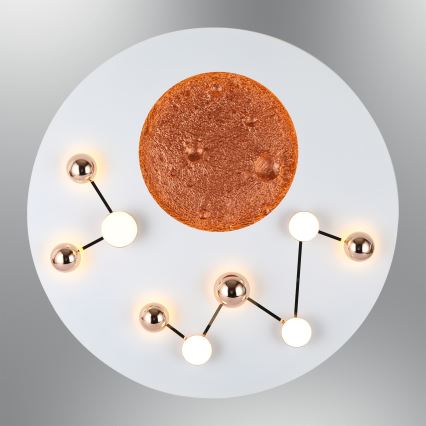 Plafoniera LED MARS, 58W/230V, 3000K, bianca