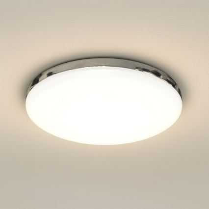 Plafoniera LED MAYA LED/36W/230V Ø 50 cm cromo lucido