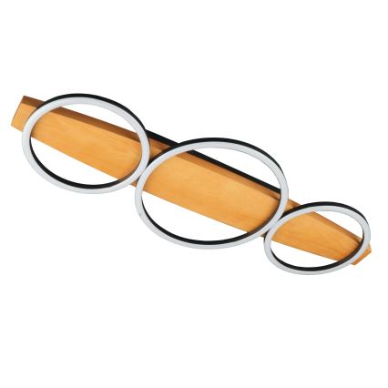 Plafoniera LED MELISA LED/28W/230V 26,5x70 cm pino