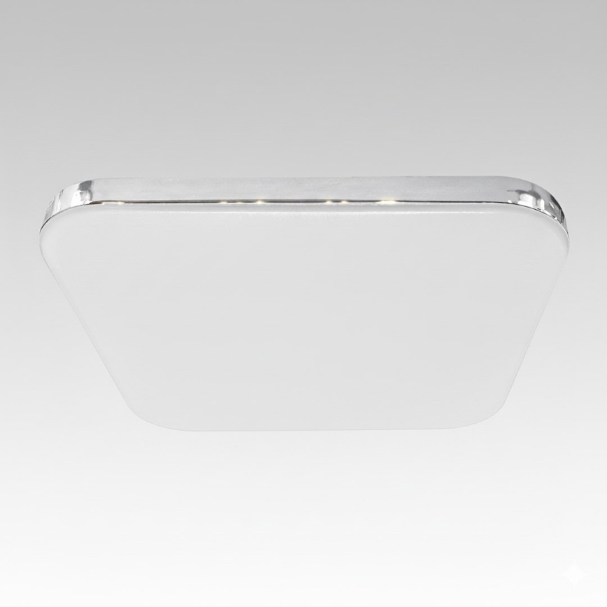 Plafoniera LED NEMO LED/36W/230V 50x50 cm cromo lucido