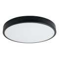 Plafoniera LED ONYX LED/48W/230V Ø 60 cm nero