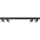 Plafoniera LED PARIGI LED/24W/230V + 4xGU10/10W nero