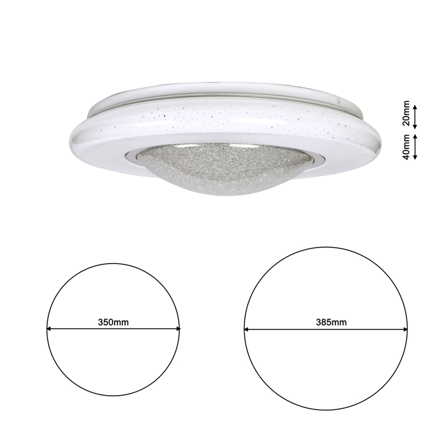 Plafoniera LED QUASAR LED/24W/230V