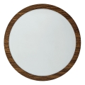 Plafoniera LED RING LED/18W/230V 4200K diametro 21 cm marrone