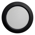 Plafoniera LED ROUND LED/6W/230V 4000K diametro 12,1 cm nero