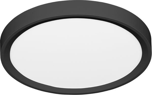 Plafoniera LED SALY LED/40W/230V 3000/4000/6000K diametro 50 cm IP40 nero