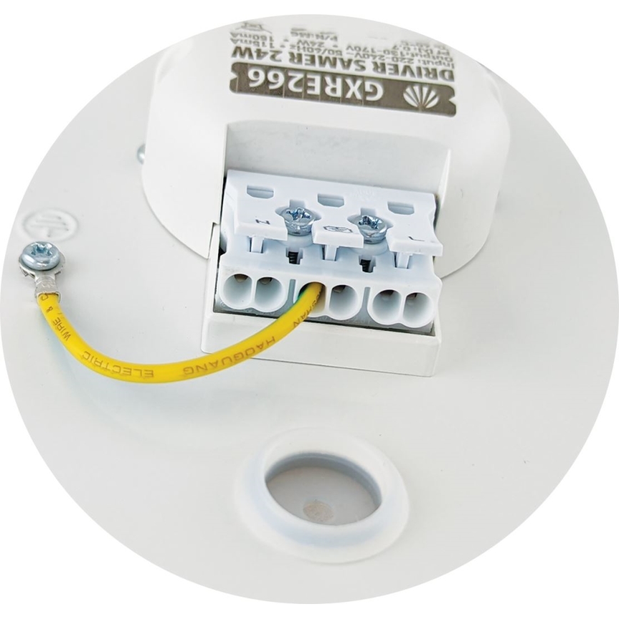 Plafoniera LED SAMER LED/24W/230V 4000K