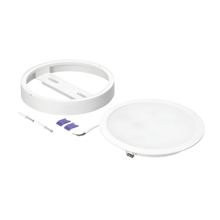 Plafoniera LED SIGARO CIRCLE LED/18W/230V 4000K IP40