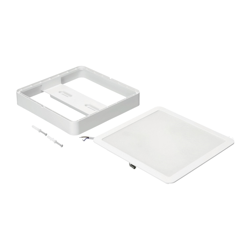 Plafoniera LED SIGARO SQUARE LED/24W/230V 4000K IP40