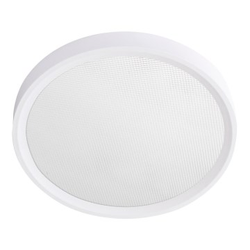 Plafoniera LED SIMEN 24W/230V 4000K IP40, diametro 30 cm, bianca, UGR19