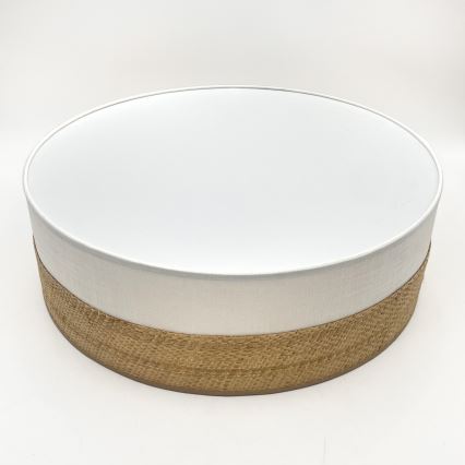 Lampada da soffitto LED SIRJA BOHO LED/36W/230V 4000K Ø 45 cm beige/bianco