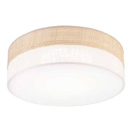 Plafoniera LED SIRJA BOHO LED/36W/230V 4000K Ø 45 cm beige/crema