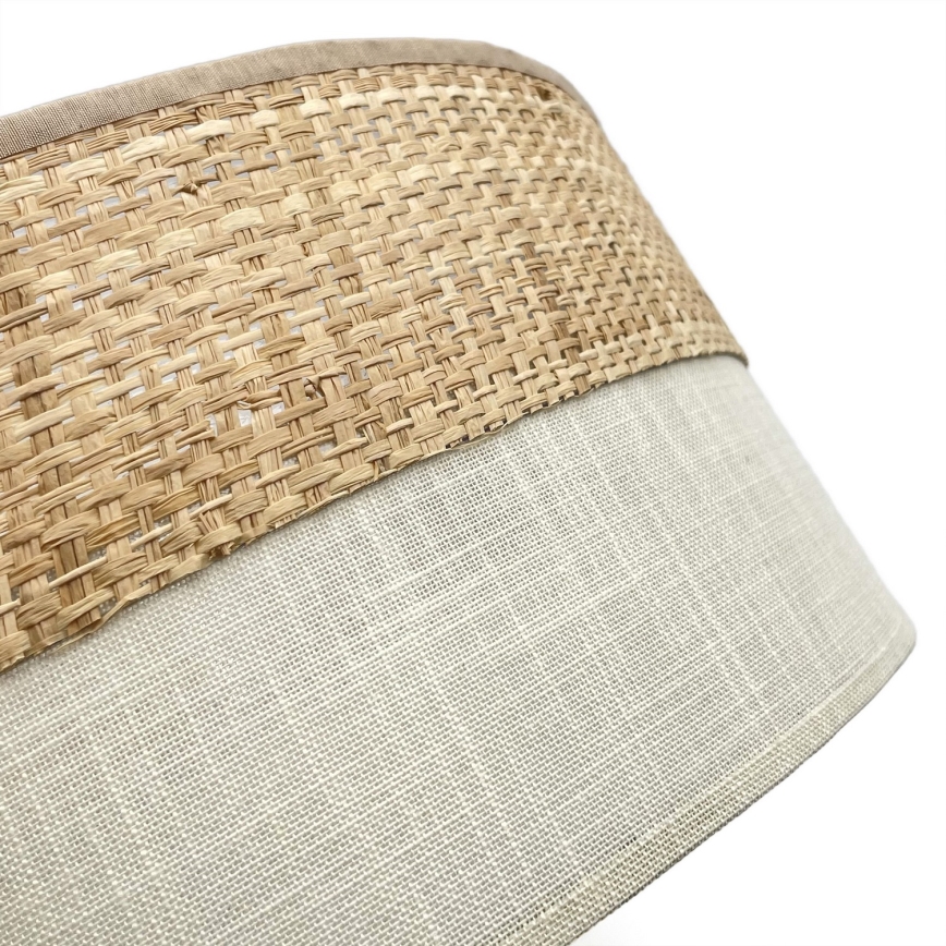 Plafoniera LED SIRJA BOHO LED/36W/230V 4000K Ø 45 cm beige/crema