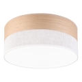 Plafoniera LED SIRJA WOOD LED/20W/230V diametro 35 cm bianco/quercia