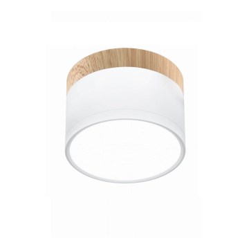 Plafoniera LED TUBA LED/9W/230V bianco/beige