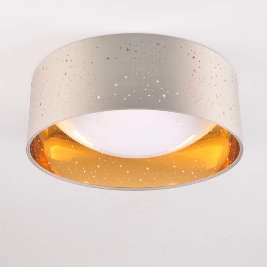 Plafoniera LED TULUZA LED/18W/230V diametro 32 cm marrone