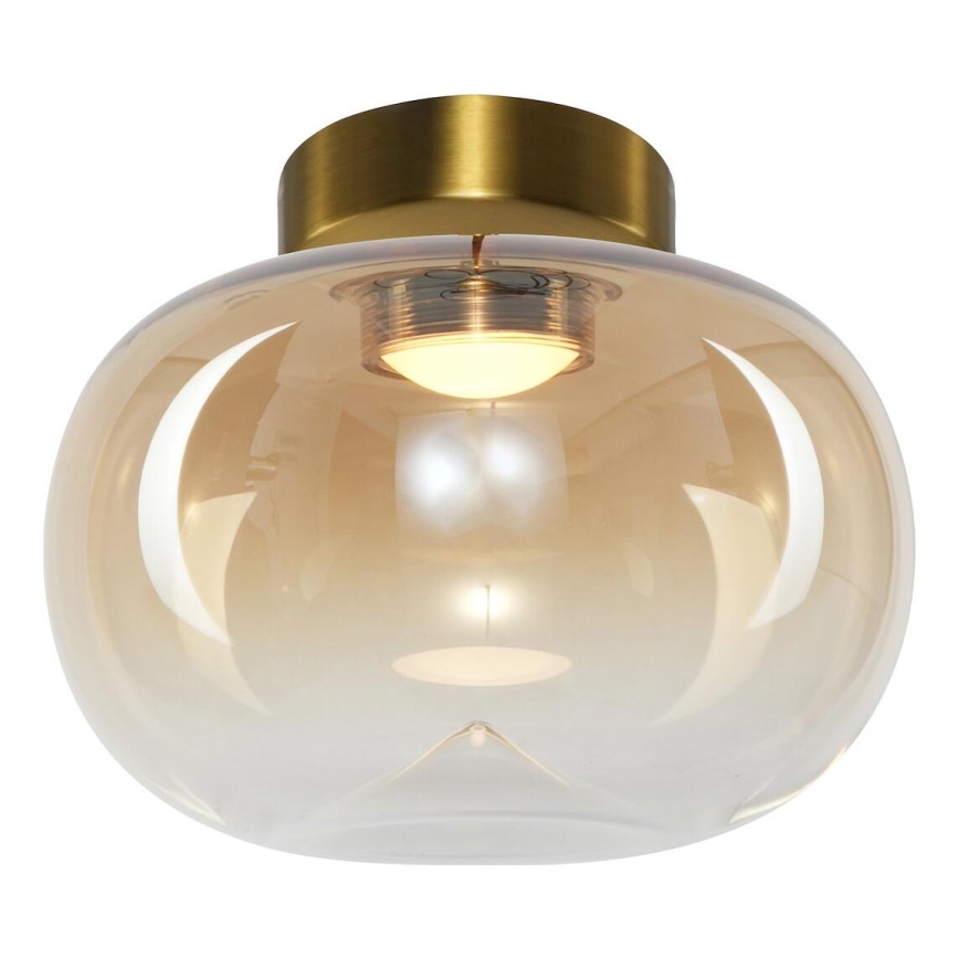 Plafoniera LED VASO LED/4W/230V diametro 18 cm oro/fumé