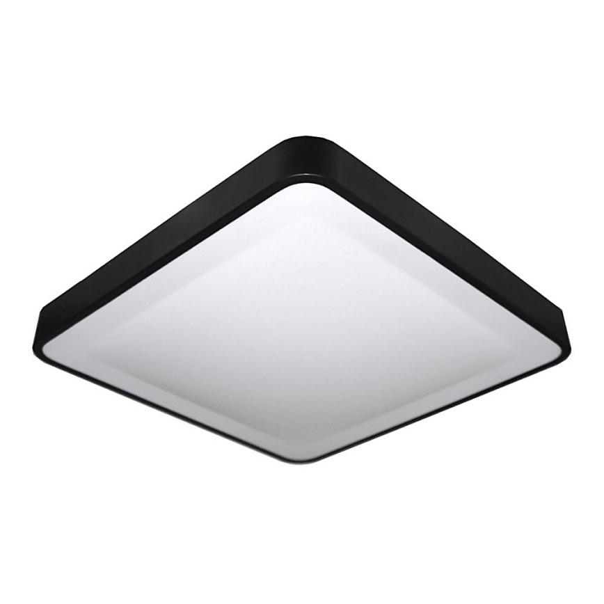 Plafoniera LED WILTON LED/24W/230V 37,5x37,5 cm nero