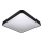 Plafoniera LED WILTON LED/24W/230V 37,5x37,5 cm nero