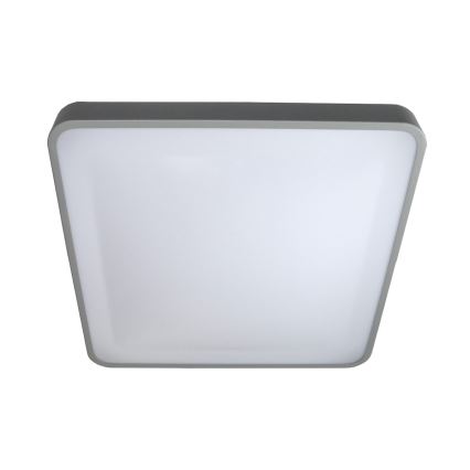 Plafoniera LED WILTON LED/24W/230V 37,5x37,5 cm grigio