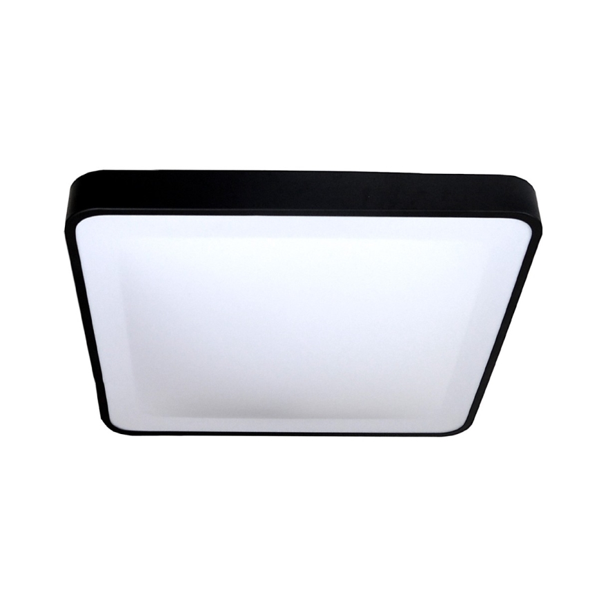 Plafoniera LED WILTON LED/24W/230V 37,5x37,5 cm nero