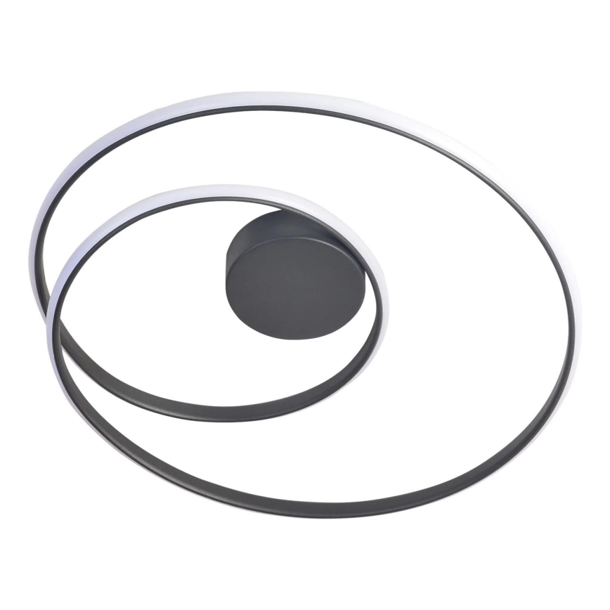 Plafoniera LED ZEFIRA LED/40W/230V 4000K diametro 50 cm antracite