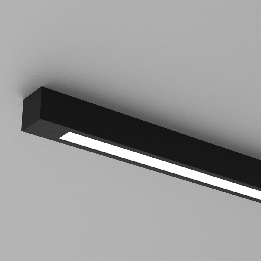 Plafoniera LUNGO T8 1xG13/18W/230V nero