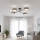 Plafoniera MAGA 4xE14/10W/230V beige