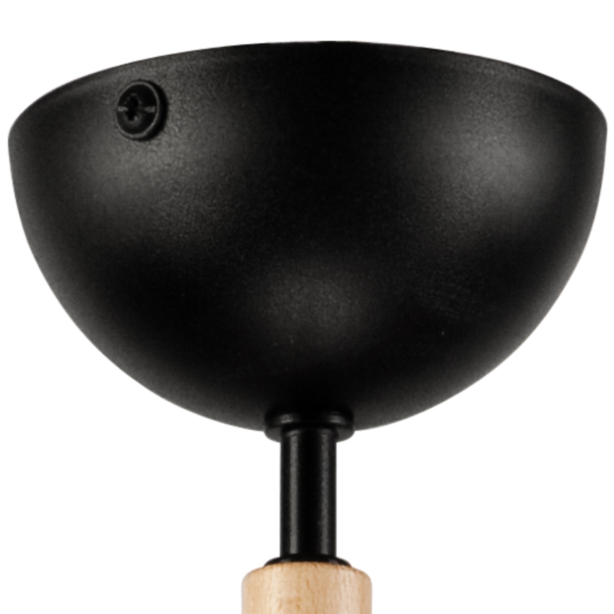 Plafoniera MARCELLO 5xE27/60W/230V faggio