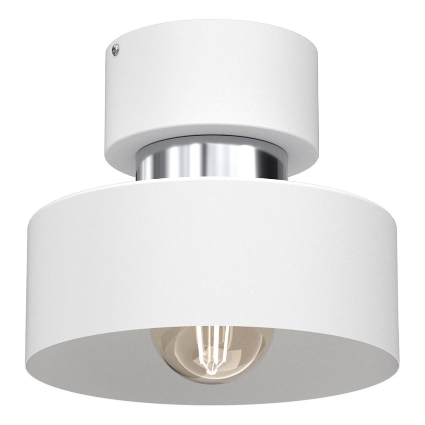 Plafoniera MARTI 1xE27/15W/230V bianco/cromo lucido