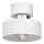 Plafoniera MARTI 1xE27/15W/230V bianco/cromo lucido