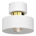 Plafoniera MARTI 1xE27/15W/230V bianco/oro