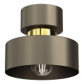 Plafoniera MARTI 1xE27/15W/230V ottone/oro